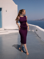 SUKIENKA GAIA - DEEP PLUM