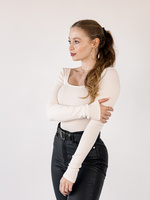 CLASSIC BODY LONGSLEEVE - OFF WHITE