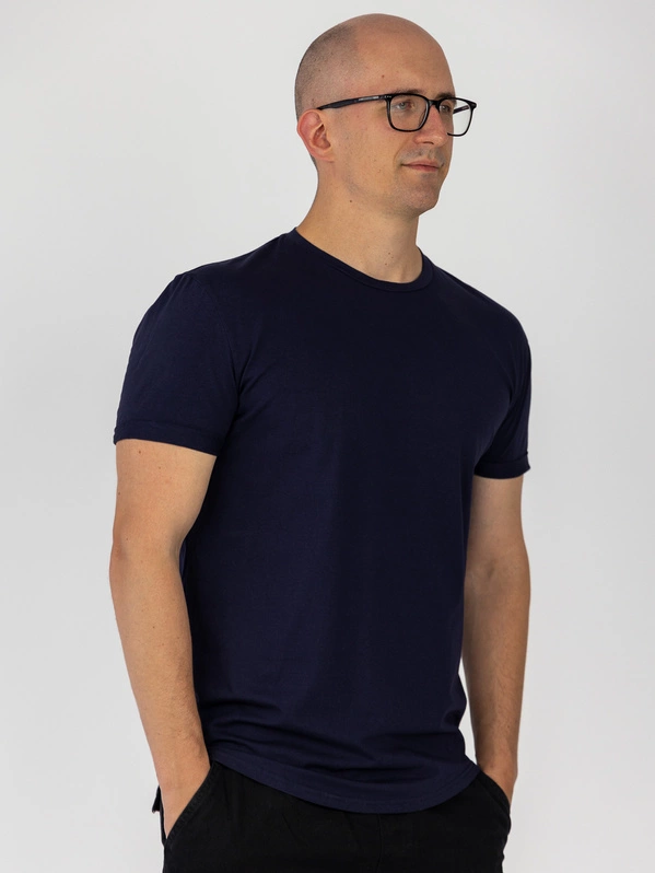 MEN'S SLIM T-SHIRT - NAVY