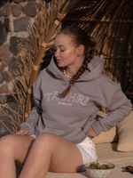 DAMSKA BLUZA APPAREL CLUB - OCEAN GRAY